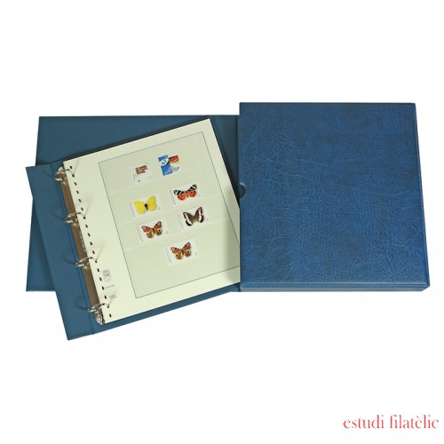 Lindner 1100-H Tapa de anillas ECO 4 anillas. MARRON. 315 x 320 x 65 mm .