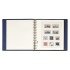 Lindner 1102Y-B Tapa de anillas Standard de 18 anillas. AZUL. 305 x 317 mm  . Solo Tapa