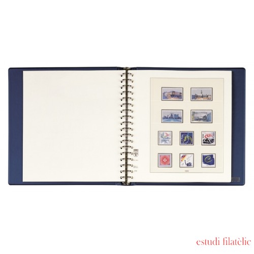 Lindner 1102Y-H Tapa de anillas Standard de 18 anillas. MARRON. 305 x 317 mm  . Solo Tapa