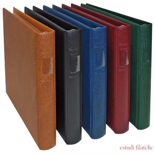 Lindner 1104-G Tapa regular de 18 anillas. VERDE. 305 x 317 mm  . Solo Tapa