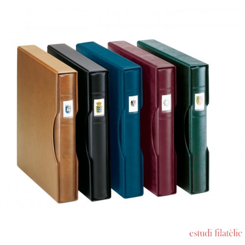 Lindner 1124-G Tapa regular de 18 anillas. VERDE. 305 x 317 mm . Juego Tapa+Estuche Lindner 1124-G Tapa regular de 18 anillas. VERDE. 305 x 317 mm . Juego Tapa+Estuche