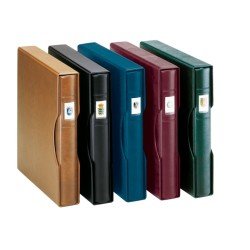 Lindner 1124-S Tapa regular de 18 anillas. NEGRA. 305 x 317 mm . Juego Tapa+Estuche Lindner 1124-S Tapa regular de 18 anillas. NEGRA. 305 x 317 mm . Juego Tapa+Estuche