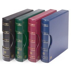Leuchtturm 300726 Tapa de anillas EXCELLENT DE, en diseño clásico con cajetín protector, verde Leuchtturm 300726 Tapa de anillas EXCELLENT DE, en diseño clásico con cajetín protector, verde