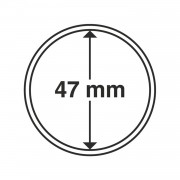 Leuchtturm 300829 cápsulas de monedas diámetro interior 47 mm