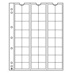 Leuchtturm 301127 Hojas para monedas NUMIS, de 48 divisiones de 17 mm Ø Leuchtturm 301127 Hojas para monedas NUMIS, de 48 divisiones de 17 mm Ø