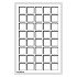 Leuchtturm 302392 Bandeja L para 40 monedas de 33 mm Ø, azul