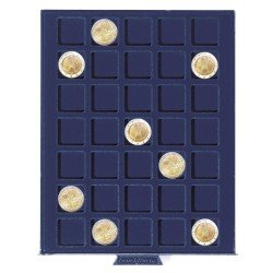 Leuchtturm 302460 Bandeja para monedas SMART, con 35 divisiones esquinadas de 27 mm Ø Leuchtturm 302460 Bandeja para monedas SMART, con 35 divisiones esquinadas de 27 mm Ø