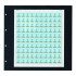 Leuchtturm 303329 hojas de plástico MAXIMUM, para pliegos, 1 división, negro