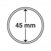 Leuchtturm 303660 cápsulas de monedas diámetro interior 45 mm