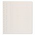 Leuchtturm 304004 Hojas neutras para álbumes PRIMUS A, fondo cuadricular en gris tenue borde gris