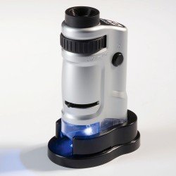 Leuchtturm 305995 Microscopio zoom con luz LED,20x40 aumentos Leuchtturm 305995 Microscopio zoom con luz LED,20x40 aumentos