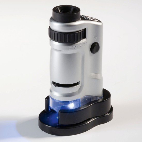 Leuchtturm 305995 Microscopio zoom con luz LED,20x40 aumentos Leuchtturm 305995 Microscopio zoom con luz LED,20x40 aumentos