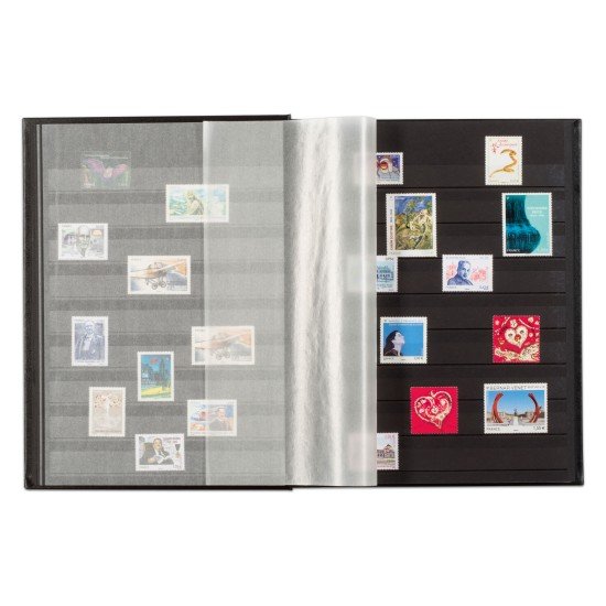 Leuchtturm 306438 Clasificador COMFORT,DIN A4, 64 páginas negras, tapa acolchada, verde Leuchtturm 306438 Clasificador COMFORT,DIN A4, 64 páginas negras, tapa acolchada, verde
