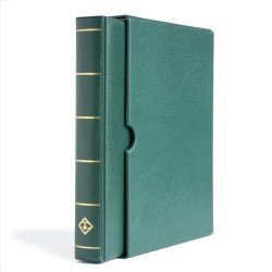 Leuchtturm 308017 tapa de anillas VARIO F, con cajetín projoector, verde Leuchtturm 308017 tapa de anillas VARIO F, con cajetín projoector, verde
