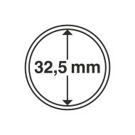 Leuchtturm 308039 Cápsulas Grips para monedas de 32,5 mm, paquete de 10