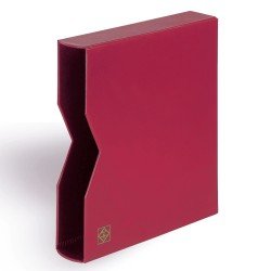 Leuchtturm 308665 Cajetín protector por tapa de anillas OPTIMA, diseño classic, rojo Leuchtturm 308665 Cajetín protector por tapa de anillas OPTIMA, diseño classic, rojo
