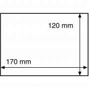 Leuchtturm 308669 Fundas protectoras para cartas y tarjetas postales, DIN C6, 170x120 mm, transparentes