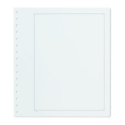 Leuchtturm 308709 KABE Hojas de álbum neutras, de papel con tradicional borde negro Leuchtturm 308709 KABE Hojas de álbum neutras, de papel con tradicional borde negro