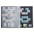 Leuchtturm 309224 Clasificador BASIC, DIN A4, 32 páginas negras, tapa no acolchada, rojo