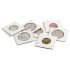 Leuchtturm 309596 Cartones para monedas TACK 17,5 mm, para grapar, paquete de 100