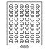 Leuchtturm 309858 Bandeja para monedas 54 divisiones redondas de 25,75 mm Ø, color humo