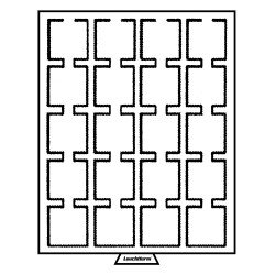 Leuchtturm 310511 Bandeja para monedas 20 divisiones esquinadas 50 x 50 mm, color humo Leuchtturm 310511 Bandeja para monedas 20 divisiones esquinadas 50 x 50 mm, color humo