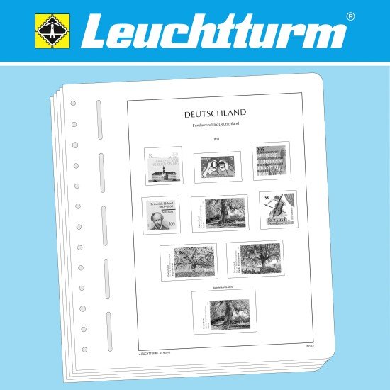 Leuchtturm 310723 hojas-MEMO Alemania 1960-1969 Leuchtturm 310723 hojas-MEMO Alemania 1960-1969