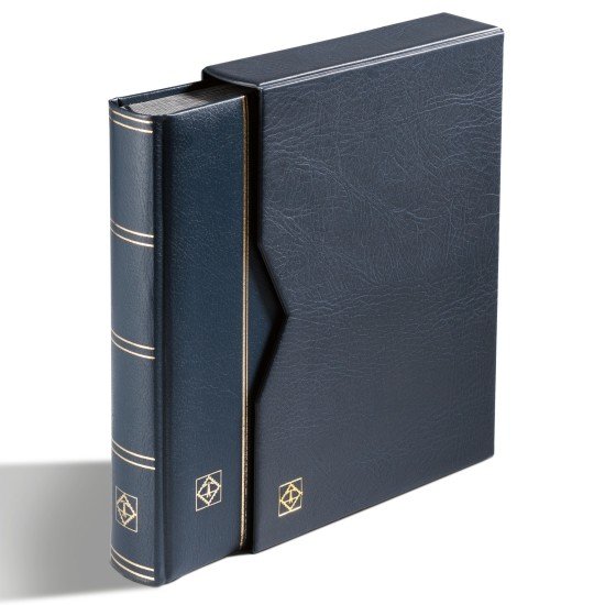 Leuchtturm 371803 Clasificador PREMIUM, DIN A4, 64 páginas negras, tapa de cuero* acolchada + cajetín,verde Leuchtturm 371803 Clasificador PREMIUM, DIN A4, 64 páginas negras, tapa de cuero* acolchada + cajetín,verde