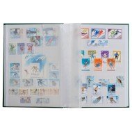 Leuchtturm 312361 Clasificador BASIC, DIN A4, 16 páginas blancas, tapa no acolchada, verde