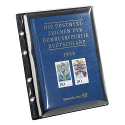 Leuchtturm 313323 Hojas de plástico OPTIMA, para documentos muy gruesos, negro Leuchtturm 313323 Hojas de plástico OPTIMA, para documentos muy gruesos, negro