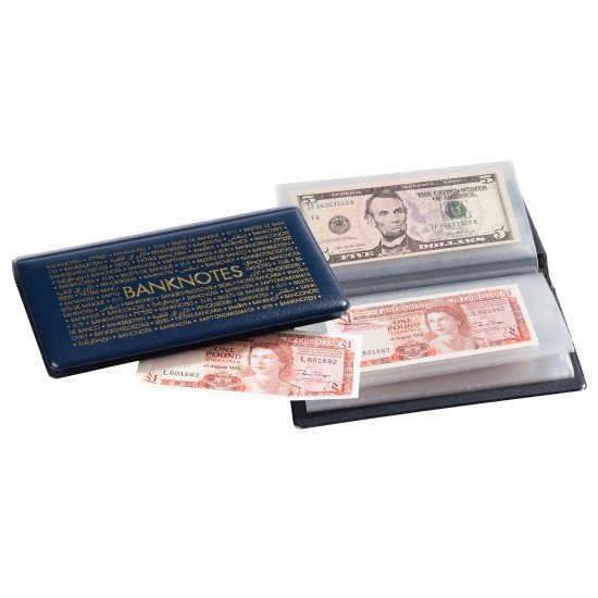 Leuchtturm 313845 Álbum de bolsillo ROUTE Banknotes 170 Leuchtturm 313845 Álbum de bolsillo ROUTE Banknotes 170