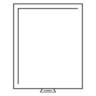 Leuchtturm 314034 Bandeja para monedas sin divisiones 210x270 mm, color humo