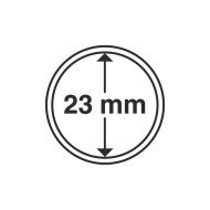Leuchtturm 314782 Cápsulas Grips para monedas de 23 mm, paquete de 10