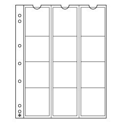 Leuchtturm 315584 Hojas para monedas NUMIS, de 12 divisiones de 44 mm Ø Leuchtturm 315584 Hojas para monedas NUMIS, de 12 divisiones de 44 mm Ø