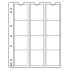 Leuchtturm 315584 Hojas para monedas NUMIS, de 12 divisiones de 44 mm Ø