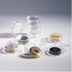 Leuchtturm 315772 Cápsula para placa de cava o chapas de cerveza, medida interior 31 mm Leuchtturm 315772 Cápsula para placa de cava o chapas de cerveza, medida interior 31 mm