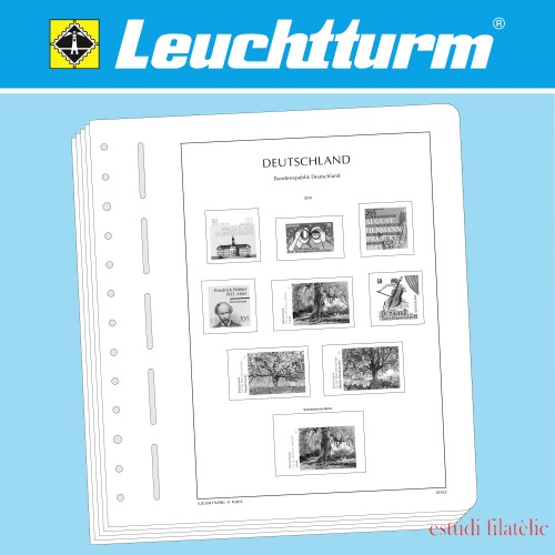 Leuchtturm 316557 LEUCHTTURM hojas preimpresas Suiza oficinas internacionales1946-2012