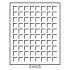 Leuchtturm 316663 Bandeja para monedas MB 80 divisiones esquinadas hasta 24 mm Ø, color humo