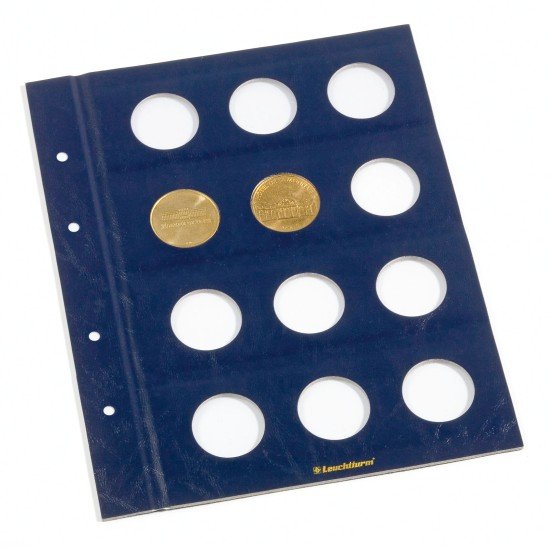 Leuchtturm 317026 Hojas para monedas VISTA, de Leuchtturm 317026 Hojas para monedas VISTA, de