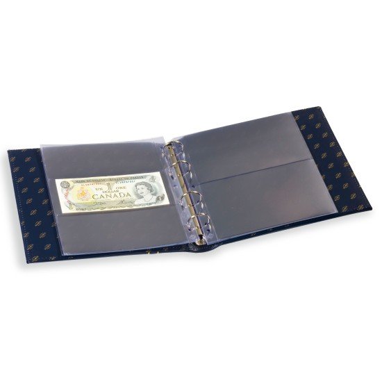 Leuchtturm 317859 Álbum para billetes NUMIS, diseño classic, azul Leuchtturm 317859 Álbum para billetes NUMIS, diseño classic, azul