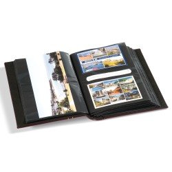 Leuchtturm 318141 Álbum multiusos para 200 tarjetas postal., Cartas, fotos estándar o 100 fotos panor., rojo Leuchtturm 318141 Álbum multiusos para 200 tarjetas postal., Cartas, fotos estándar o 100 fotos panor., rojo