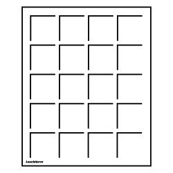 Leuchtturm 318864 Bandeja para 20 monedas de 41 mm Ø, para Maletín Leuchtturm 318864 Bandeja para 20 monedas de 41 mm Ø, para Maletín