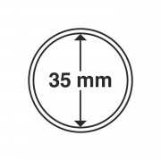 Leuchtturm 318983 cápsulas de monedas diámetro interior 35 mm