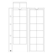 Leuchtturm 319236 hojas OPTIMA, para 24 monedas de hasta 34 mm Ø, transparentes Leuchtturm 319236 hojas OPTIMA, para 24 monedas de hasta 34 mm Ø, transparentes