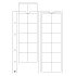 Leuchtturm 319236 hojas OPTIMA, para 24 monedas de hasta 34 mm Ø, transparentes