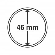 Leuchtturm 319538 cápsulas de monedas diámetro interior 46 mm