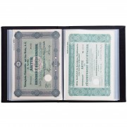 Leuchtturm 320023 Carpeta con 40 fundas din A4                                                              
