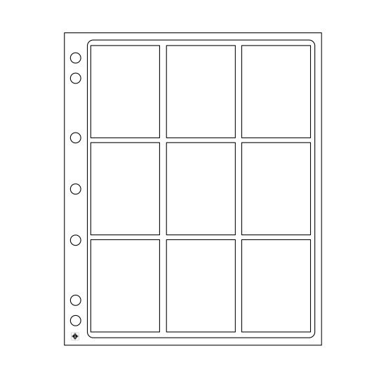 Leuchtturm 320310 Hojas ENCAP, transparentes para SLABS Leuchtturm 320310 Hojas ENCAP, transparentes para SLABS
