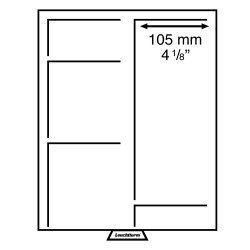 Leuchtturm 322066 Bandeja para monedas para diferentes divisiones, color humo Leuchtturm 322066 Bandeja para monedas para diferentes divisiones, color humo