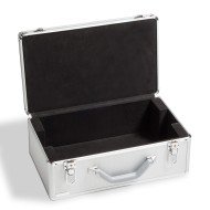 Leuchtturm 322142 Maletín monedas Cargo L12, vacío, para hasta 14 bandejas de  monedas en formato L